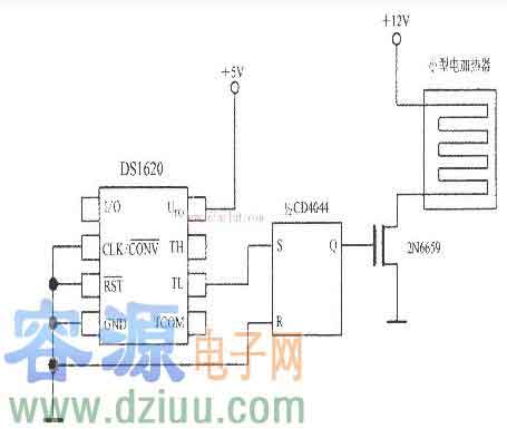 ����DS1620��(g��u)�ɵ�С��늼ӟ����Ŀ؜��·