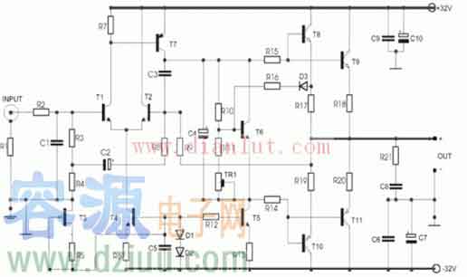 40W A��ʷŴ����·ԭ��D