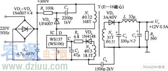 ����12V�_(k��i)�P(gu��n)�Դ�·